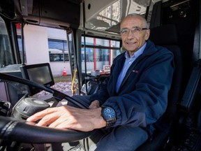 Forty-five-year OC Transpo veteran André Bastien has been dispatched many times in his career to attend fire scenes to provide victims with shelter, including the early morning fire on Spadina Avenue this week. (ERROL MCGIHON / POSTMEDIA)