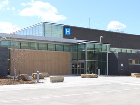 The new Edson Healthcare Centre is nearing completion. The centre will feature a dialysis unit, which has stoked fears that the dialysis bus service in Whitecourt could be cancelled. Chris Funston/Postmedia Network.