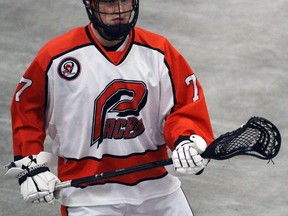Matt Stevens and the Point Edward Pacers have two games this weekend, a road game against St. Catharines Saturday and a home date with Guelph Sunday. The junior B lacrosse team is 1-3 so far this season. (Terry Bridge, Sarnia Observer)