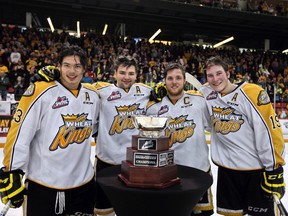 The Wheat Kings have reason to be happy. (Tom Bateman/For the Sun)