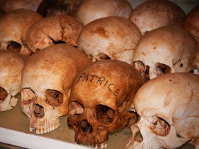Mary Katherine Keown/The Sudbury Star
Skulls on display at Nyamata church remind visitors of the horrors of the genocide. More than 10,000 people were killed inside the church in early April 1994.