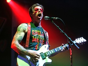 Lead singer Jesse Hughes and Eagles of Death Metal have been performing their song I Only Want You with multiple false endings while on tour. (LARRY WONG/POSTMEDIA News)