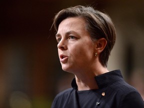 Kellie Leitch answers a question during Question Period in the House of Commons. THE CANADIAN PRESS FILE/Sean Kilpatrick