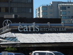An Earls restaurant in Vancouver. 
Eric MacKenzie, 24 hours