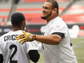 Offensive lineman Joel Figueroa spent that past three seasons with the Hamilton Tiger-Cats. (Ian Kucerak)