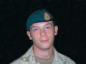 Cpl. Shaun Collins took his own life on March 9, 2011. (Supplied)