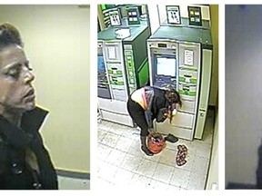 Investigators need help identifying this woman, who is a suspected of trying to break into a Pickering ATM using a crowbar and blowtorch early Tuesday. (Supplied photo/Durham Regional Police)