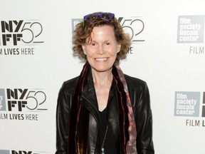 In this Oct. 9, 2014 file photo, Judy Blume attends a screening of "Listen Up Philip" at the New York Film Festival in New York. Blume recently helped open a bookstore in Key West, Florida, where she lives much of the year. (Photo by Andy Kropa/Invision/AP, File)