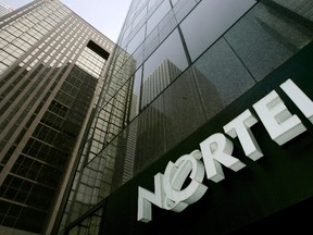 A Nortel sign is seen in downtown Toronto in this February 27, 2008 file photo. (REUTERS/Mark Blinch)
