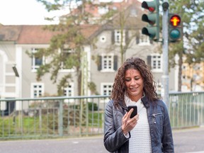 John Strang wishes police could do something about distracted pedestrians.