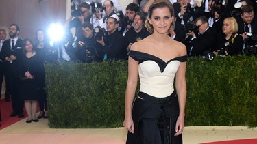 Actress Emma Watson's MEt Gala gown was more than just dramatic it was made of plastic. "Thank you Calvin Klein & Eco Age for collaborating with me and creating the most amazing gown," Watson said in a Facebook post. "I am proud to say it is truly sustainable and represents a connection between myself and all the people in the supply chain who played a role in creating it."The 26-year-old revealed the body of the gown was crafted from three different fabrics, all of which were woven from yarns from recycled plastic bottles.