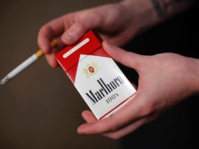 A 2013 study by Deutsche Bank found a pack of Marlboros cost $22.18 in Melbourne, compared to $14.88 in Ottawa. (AP Photo/Gene J. Puskar, File)