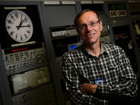 John Bernard, Discipline Leader, Frequency and Time, Measurement Science and Standards at National Research Council of Canada. James Park/Postmedia