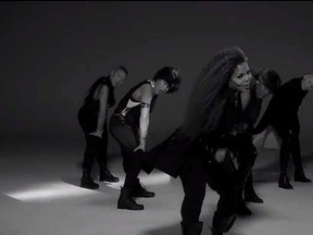 A still from the new Janet Jackson video for Dammn Baby. (YouTube)