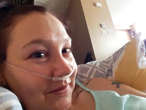 Kayla Mavretic was recently told she's not eligible for a second double-lung transplant as hers, received two years ago, go into chronic rejection. The former Sarnia woman is now preparing for palliative care. (Handout)