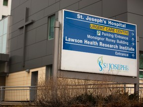 St. Joseph?s Health Care. (File photo)