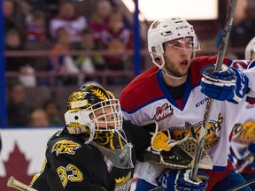 Tyler Robertson will play his last season with the Oil Kings next year but after he leaves the league his brother Matthew, selected by the Oil Kings in the first round of Thursday's WHL Bantam Draft, could be starting his junior career. (File)