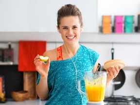 Fermented protein powders help beat the bloat.(Getty Images)