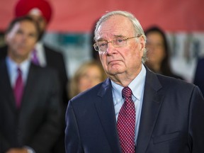 Former Canadian prime minister Paul Martin will receive an honorary degree from Brandon University on May 27. (Ernest Doroszuk/Postmedia Network file photo)