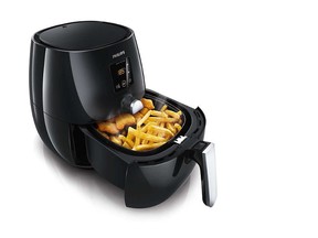 The Philips Airfryer lets you deep fry with 80% less fat.