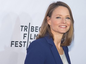 Jodie Foster attends a special 40th anniversary screening of "Taxi Driver" during the 2016 Tribeca Film Festival at the Beacon Theatre on Thursday, April 21, 2016, in New York. (Charles Sykes/Invision/AP)