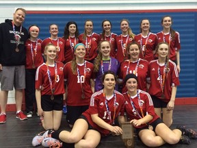 Two losing seasons didn’t rattle the Spartans’ handball team, who broke through this year with a provincial bronze medal. - Photo submitted
