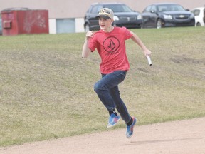 Students from Broxton Park School participate in the Relay for Youth on April 28, a physical literacy initiative taking place nationwide.  - Photo by Marcia Love