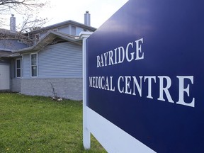 The former Bayridge Medical Centre in Kingston. Dawn House hopes to make it its new home. (Elliot Ferguson/The Whig-Standard)