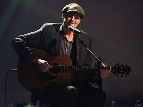 Singer-songwriter James Taylor performs during iHeartRadio ICONS with James Taylor presented by P.C. Richard & Son at iHeartRadio Theater on June 22, 2015 in New York City. (Cindy Ord/Getty Images)