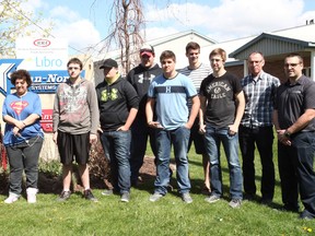Grade 11-12 students came to Seaforth for a field trip to Wind-Trans Systems Ltd. in Seaforth May 5.(Shaun Gregory/Huron Expositor)
