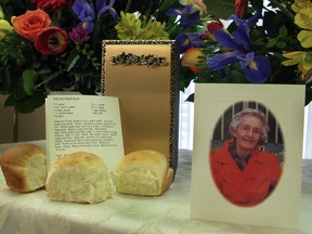 Cam Tait's late mom's legendary homemade buns were shared at her memorial service. (SUPPLIED)