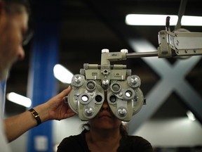 Eye exam (Reuters)