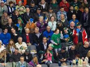 London Knights' fans at a recent game at Budweiser Gardens. (File photo)