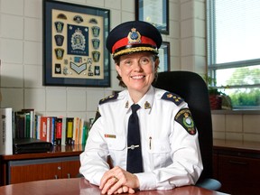Strathroy-Caradoc police Chief Laurie Hayman (Free Press file photo)