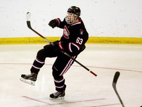 Patrick Russell captained the Danish World U-20 team and played his college hockey at St. Cloud Stats. (The Canadian Press)
