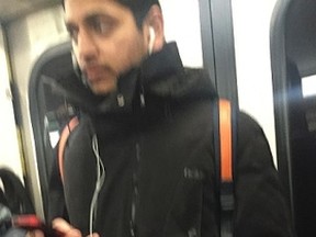 A man wanted for a sexual assault on the TTC on Feb. 5, 2016. (Supplied photo/Toronto Police)