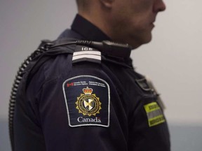 A Canadian Border Services agent DARREN CALABRESE / THE CANADIAN PRESS