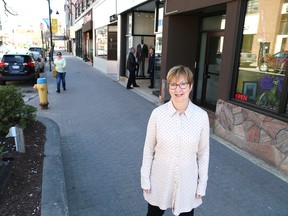 Maureen Luoma, executive director of Downtown Sudbury,   announced details of events planned for downtown during the spring and summer at a media conference in Sudbury, Ont. on Tuesday May 10, 2016. John Lappa/Sudbury Star/Postmedia Network