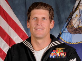 U.S. Navy Warfare Operator 1st Class Charles Keating IV, 31, of San Diego, is shown in this undated photo. Keating was killed in northern Iraq on May 3, 2016. U.S. Navy/Handout photo via Reuters