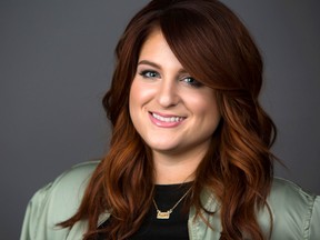 In this March 9, 2016, file photo, singer Meghan Trainor poses for a portrait in New York. Trainor removed the video for “Me Too” from YouTube and Vevo on Monday, May 9, 2016, after she discovered she had been digitally altered. (Photo by Amy Sussman/Invision/AP, File)