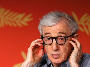 Director Woody Allen attends a news conference for the film "Cafe Society" out of competition before the opening of the 69th Cannes Film Festival in Cannes, France, May 11, 2016. REUTERS/Yves Herman