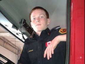 Lawson Michael Schalm, 19, of Mayerthorpe, Alta., has been charged with 18 counts of arson, including the CN trestle bridge fire which occurred on April 26. Schalm was a volunteer firefighter with the Mayerthorpe fire department.