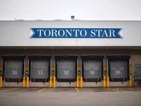 The Toronto Star's Vaughan Printing Plant is pictured on Friday, January 15, 2016. (THE CANADIAN PRESS/Chris Young)