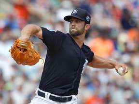 Detroit Tigers starting pitcher Daniel Norris throws during the first inning of a spring training baseball game against the New York Mets at Joker Marchant Stadium. (Reinhold Matay/USA TODAY Sports)