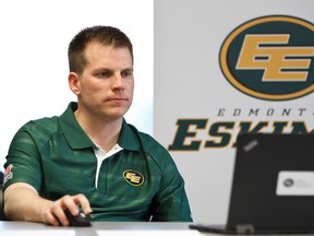 Rob Ralph, an 18-year member of the Eskimos staff, spent the past four years as a member of the team's scouting staff. (Ian Kucerak)