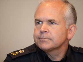 Ottawa Police Chief Charles Bordeleau meets withPostmedia's Editorial Board. WAYNE CUDDINGTON/POSTMEDIA