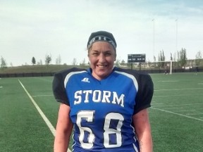 Leanne Coleman drives the four-hour round trip to Storm practices twice a week from her home in Rimbey. (Jason Hills)