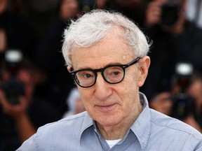 Director Woody Allen poses during a photocall for the film "Cafe Society" out of competition, before the opening of the 69th Cannes Film Festival in Cannes, France, May 11, 2016. REUTERS/Eric Gaillard