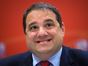 CSA boss Victor Montagliani has been voted in as president of CONCACAF in Mexico City on Thursday, May 12, 2016, ahead of Friday's start of the FIFA Congress. (Darryl Dyck/The Canadian Press/Files)