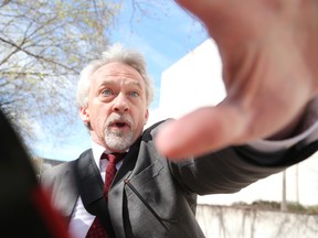 Timothy Stanutz leaves the Ottawa Court House, May 06, 2016.